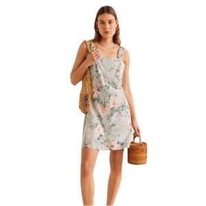 NWT Mango MNG Floral Tank Dress